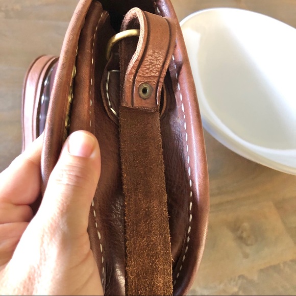 Sardonyx bohemian brown crossbody bag - Picture 4 of 7